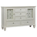 Five Star Furniture - Sandy Beach 11-drawer Rectangular Dresser Cream White image