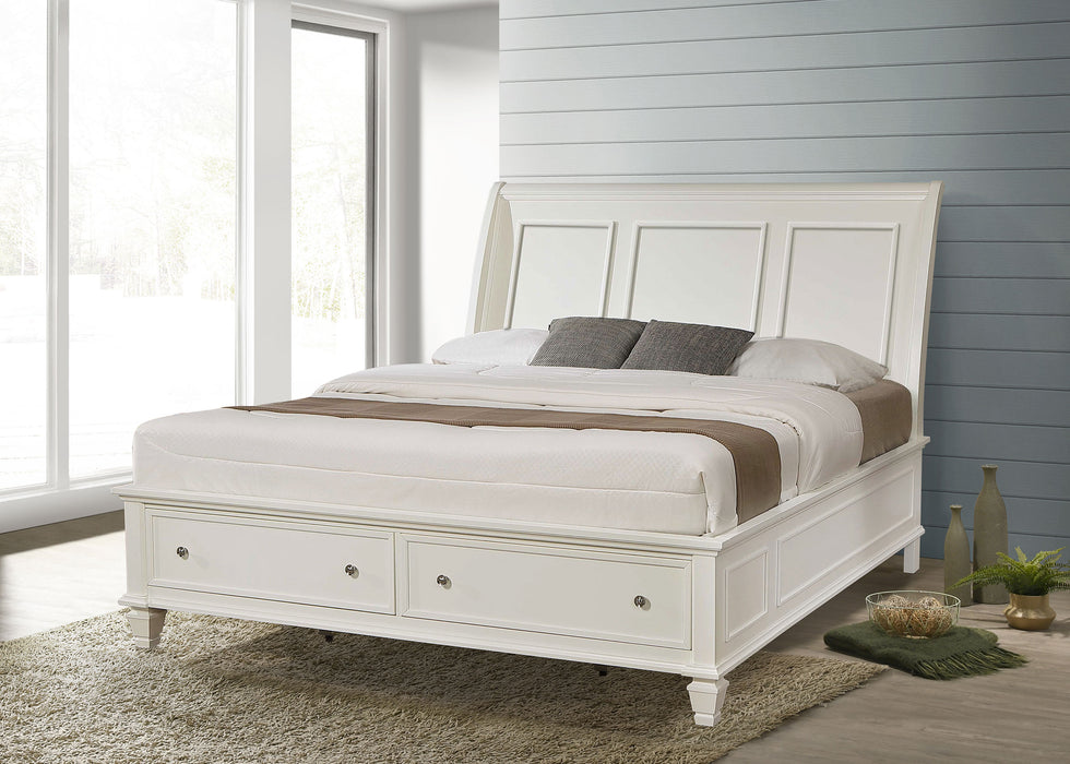Five Star Furniture - Sandy Beach Panel Platform Storage Bed