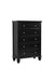 Five Star Furniture - Sandy Beach 5-drawer Chest Black image