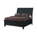 Five Star Furniture - Sandy Beach Eastern King Storage Sleigh Bed Black image