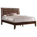 Five Star Furniture - Serenity Full Panel Bed with Cut-out Headboard Rich Merlot image