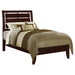 Five Star Furniture - Serenity Twin Panel Bed with Cut-out Headboard Rich Merlot image