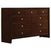 Five Star Furniture - Serenity Rectangular 9-drawer Dresser Rich Merlot image