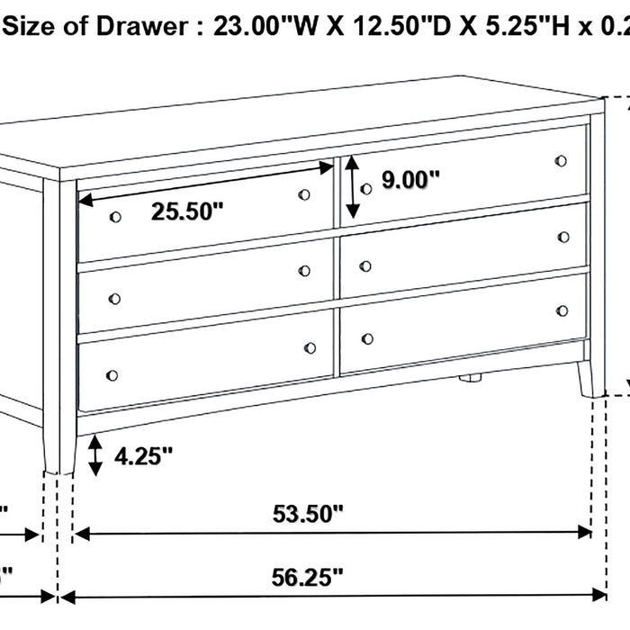 Five Star Furniture - Carlton Bedroom Set