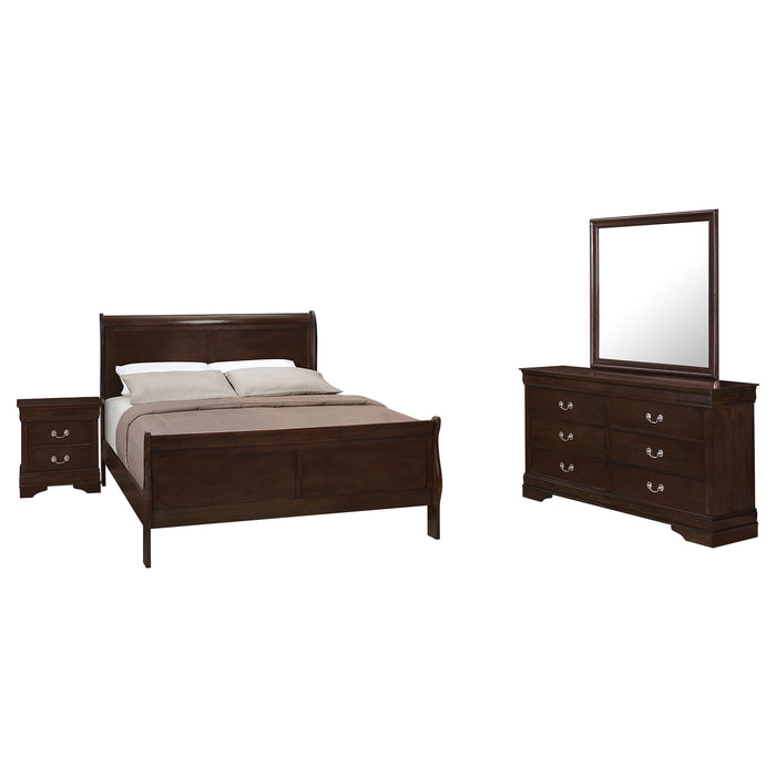 Five Star Furniture - Louis Philippe Bedroom Set