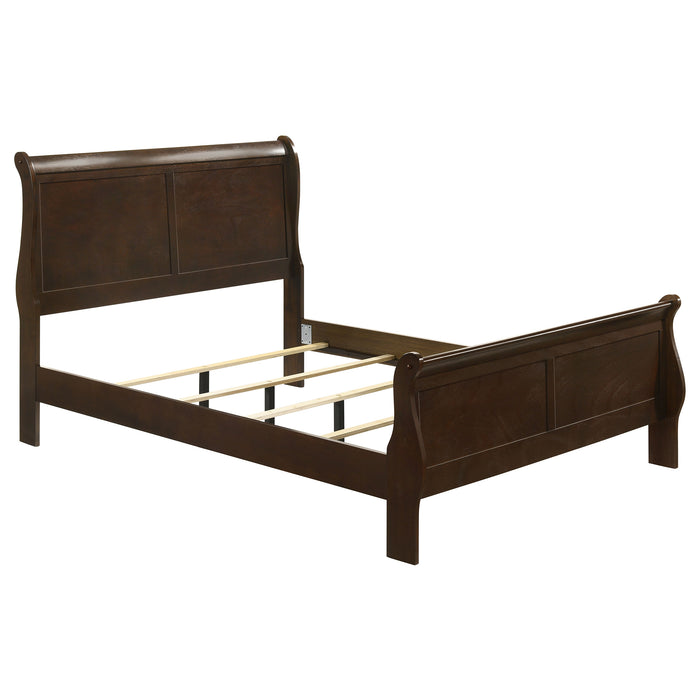 Five Star Furniture - Louis Philippe Sleigh Panel Bed