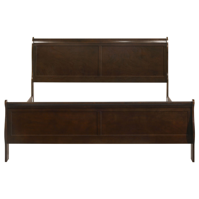 Five Star Furniture - Louis Philippe Sleigh Panel Bed