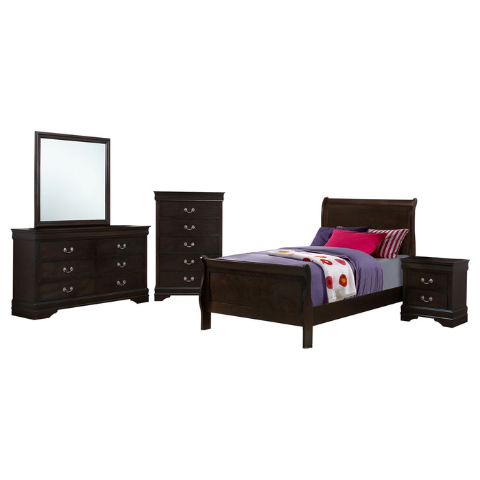 Five Star Furniture - Louis Philippe Bedroom Set