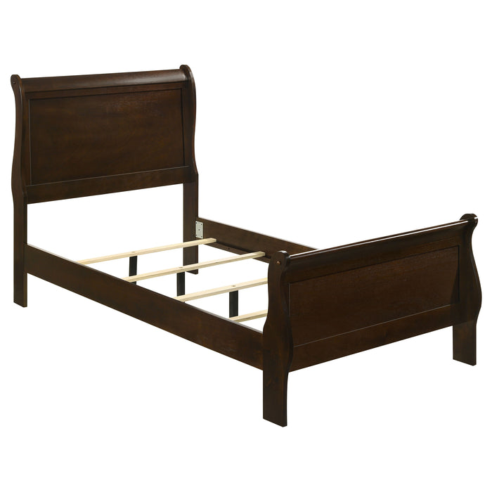 Five Star Furniture - Louis Philippe Sleigh Panel Bed