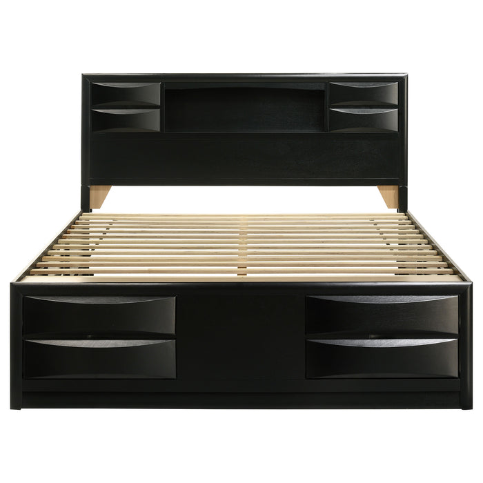 Five Star Furniture - Briana Bookcase Platform Storage Bed
