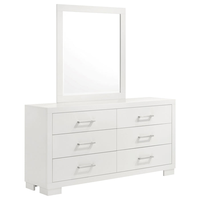 Five Star Furniture - Jessica Dresser with Mirror