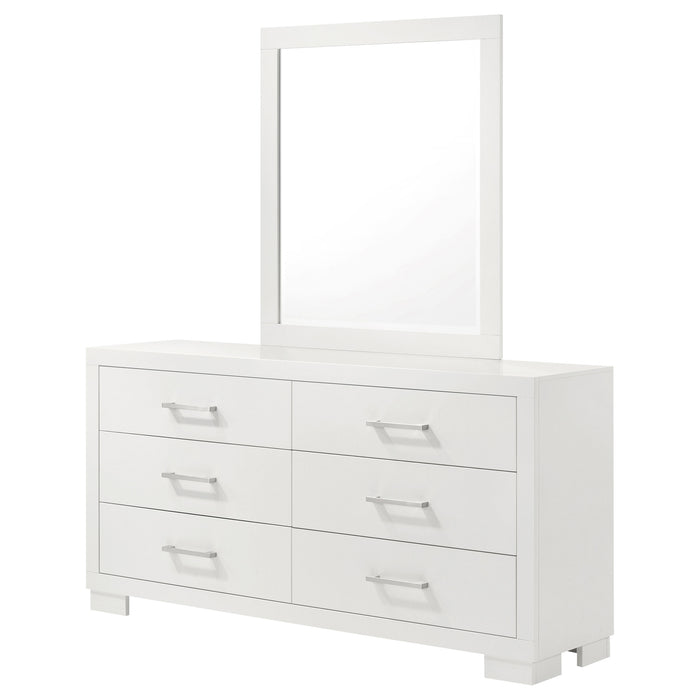 Five Star Furniture - Jessica Dresser with Mirror