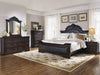 Five Star Furniture - Cambridge Eastern King Panel Bed Cappuccino and Brown image