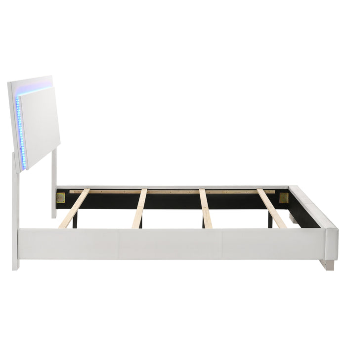 Five Star Furniture - Felicity Panel Bed with LED Lighting