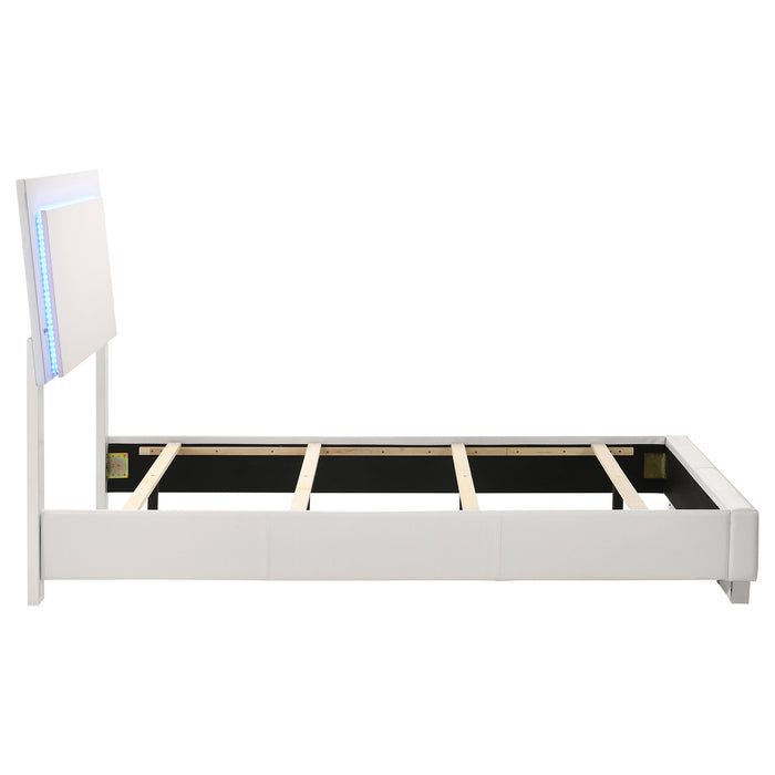 Five Star Furniture - Felicity Panel Bed with LED Lighting