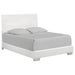 Five Star Furniture - Felicity Eastern King Panel Bed Glossy White image