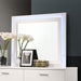 Five Star Furniture - Felicity Dresser Mirror Glossy White with LED Light image