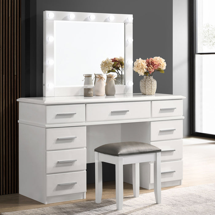 Five Star Furniture - Felicity Makeup Vanity Table with LED Mirror