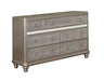 Five Star Furniture - Bling Game 7-drawer Dresser Metallic Platinum image