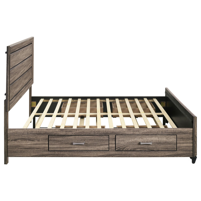 Five Star Furniture - Kauffman Panel Platform Storage Bed