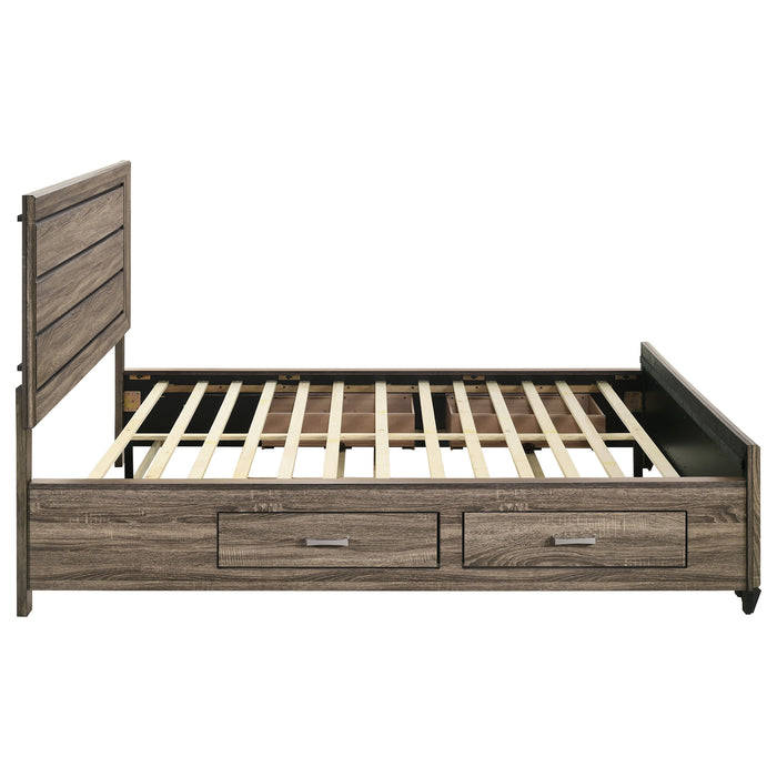 Five Star Furniture - Kauffman Panel Platform Storage Bed