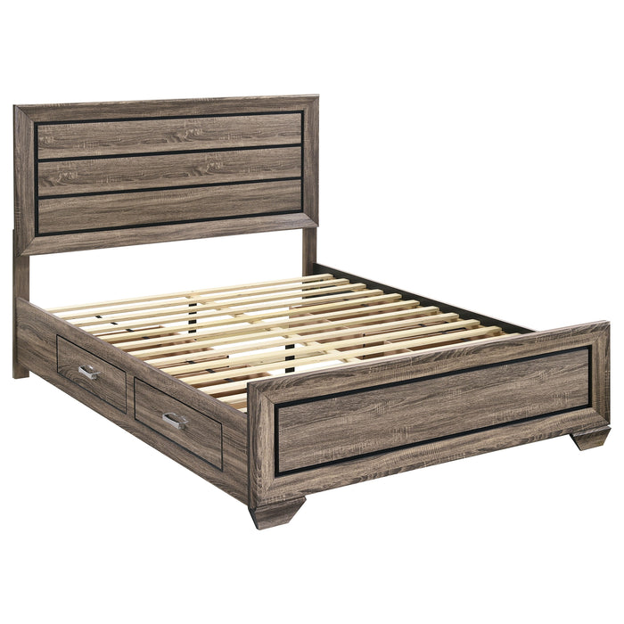 Five Star Furniture - Kauffman Panel Platform Storage Bed