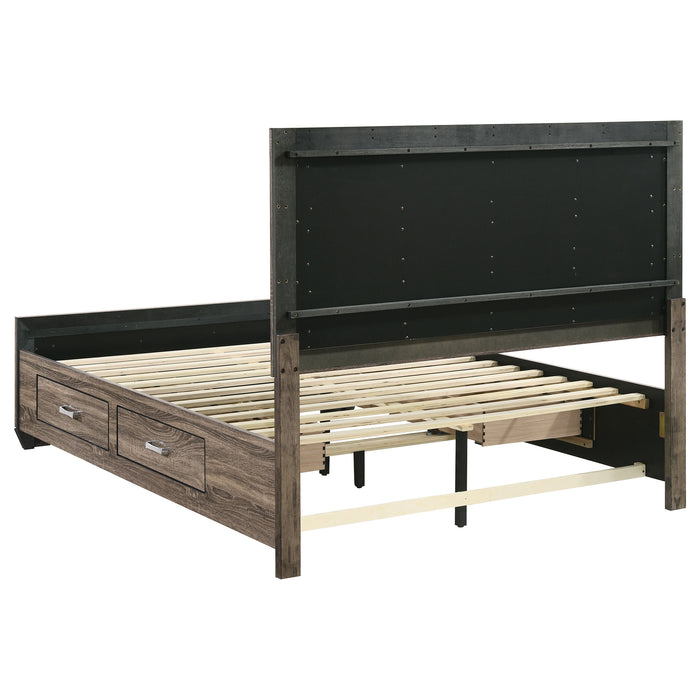 Five Star Furniture - Kauffman Panel Platform Storage Bed