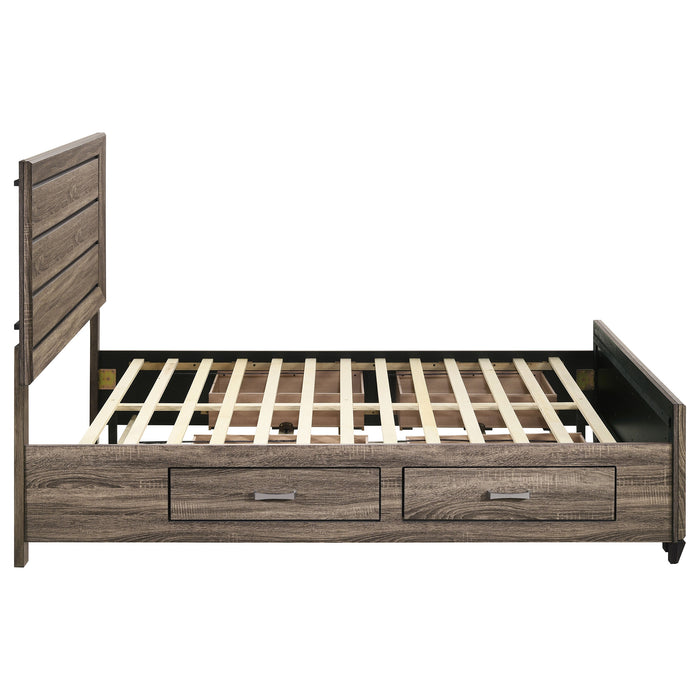 Five Star Furniture - Kauffman Panel Platform Storage Bed