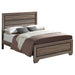 Five Star Furniture - Kauffman Eastern King Panel Bed Washed Taupe image