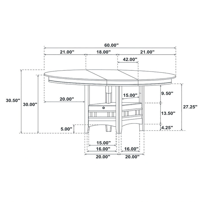 Five Star Furniture - Lavon Extension Dining Table
