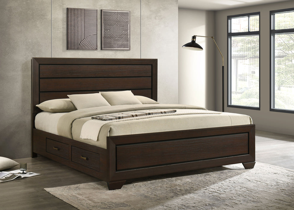 Five Star Furniture - Kauffman Panel Platform Storage Bed