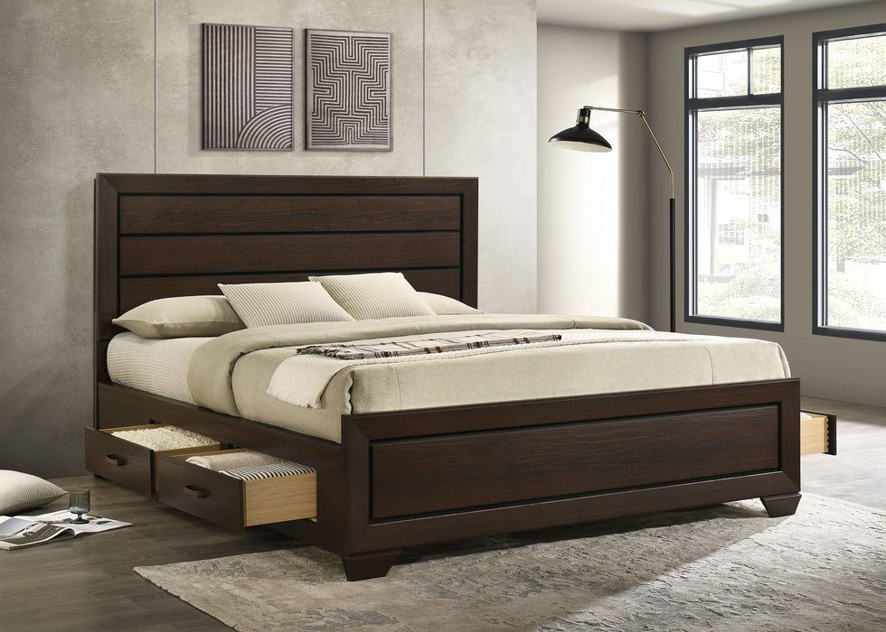 Five Star Furniture - Kauffman Panel Platform Storage Bed