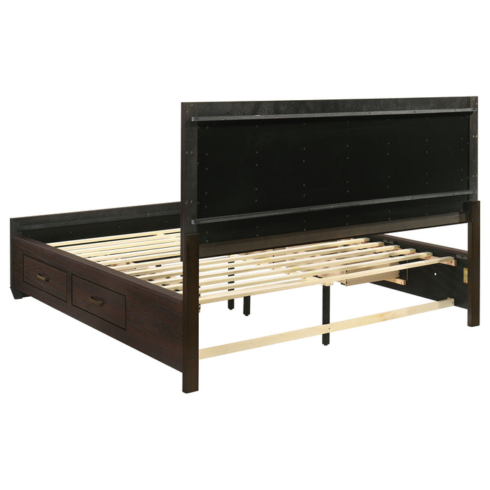 Five Star Furniture - Kauffman Panel Platform Storage Bed