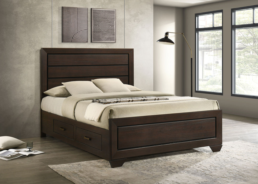 Five Star Furniture - Kauffman Panel Platform Storage Bed