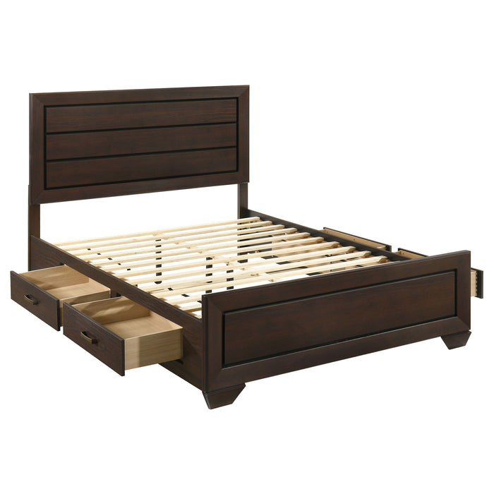 Five Star Furniture - Kauffman Panel Platform Storage Bed