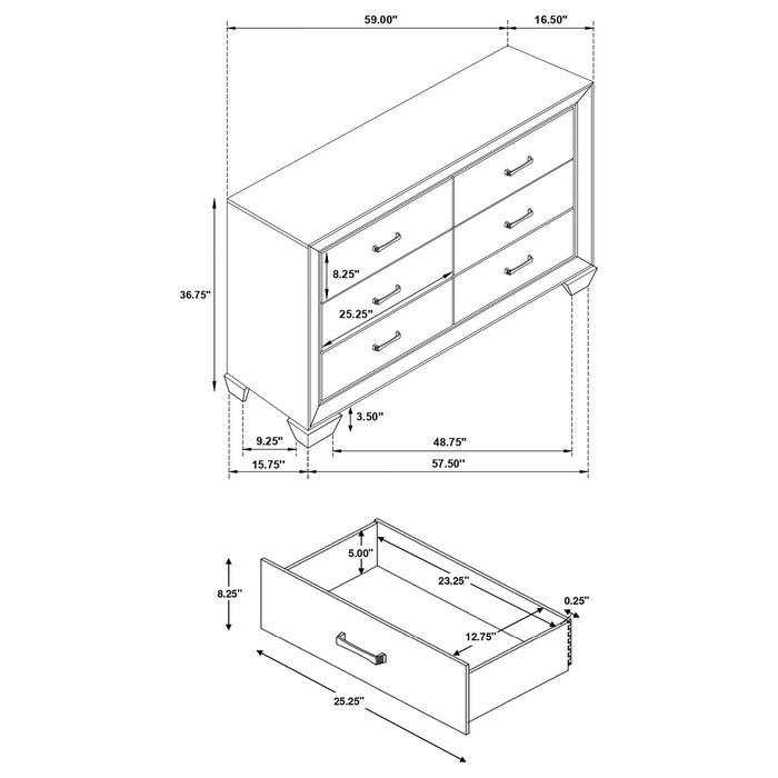 Five Star Furniture - Kauffman Dresser