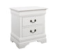 Five Star Furniture - Louis Philippe 2-drawer Nightstand White image