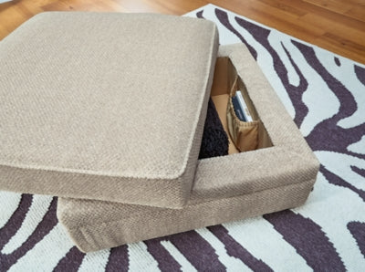 Five Star Furniture - Calnita Ottoman With Storage - Five Star Furniture & Mattress (GA)
