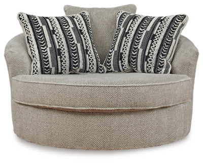 Five Star Furniture - Calnita Oversized Swivel Accent Chair - Five Star Furniture & Mattress (GA)