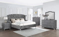 Five Star Furniture - Deanna Upholstered Tufted Bedroom Set Grey image