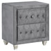 Five Star Furniture - Deanna 2-drawer Rectangular Nightstand Grey image