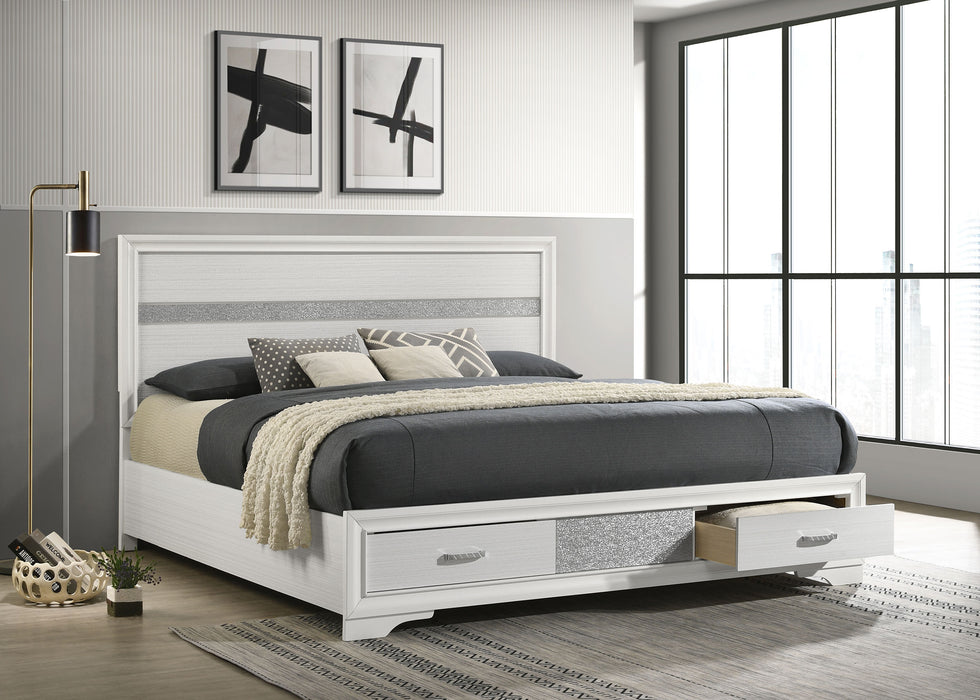 Five Star Furniture - Miranda Panel Platform Storage Bed