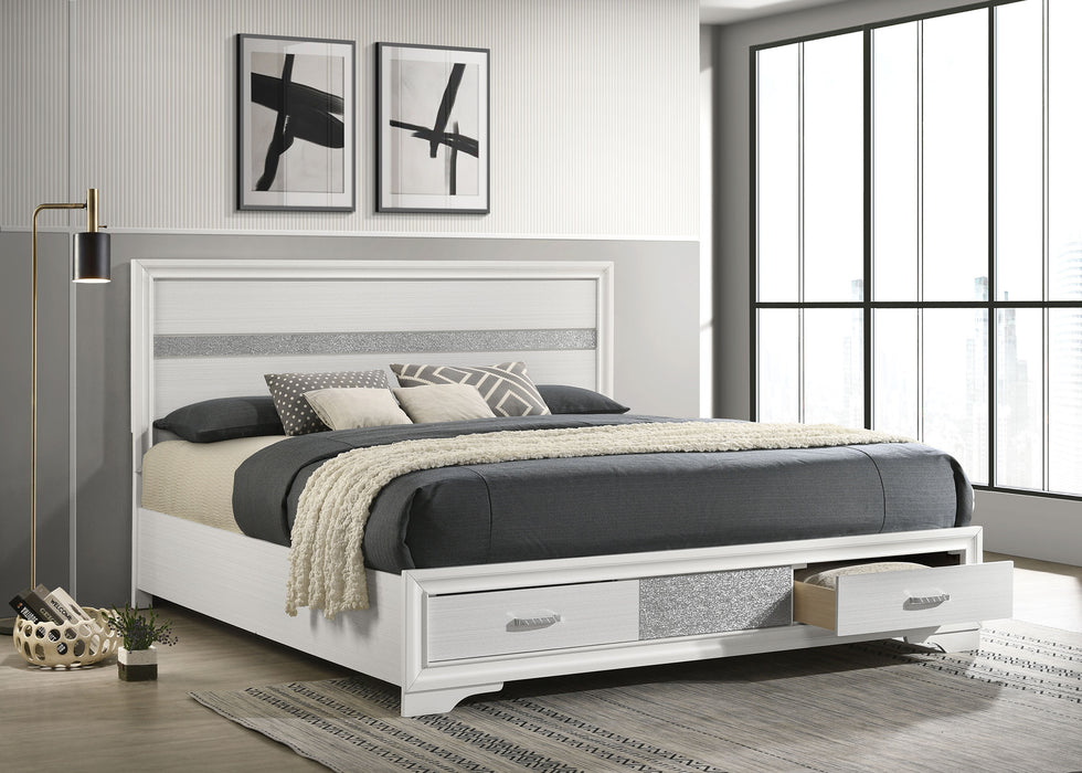 Five Star Furniture - Miranda Panel Platform Storage Bed