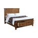 Five Star Furniture - Brenner Eastern King Storage Bed Rustic Honey image