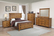 Five Star Furniture - Brenner 4-Piece Panel Bedroom Set Rustic Honey Full image