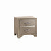 Five Star Furniture - Beaumont 2-drawer Rectangular Nightstand Champagne image