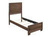 Five Star Furniture - Brandon Twin Panel Bed Medium Warm Brown image