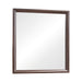 Five Star Furniture - Brandon Framed Dresser Mirror Medium Warm Brown image