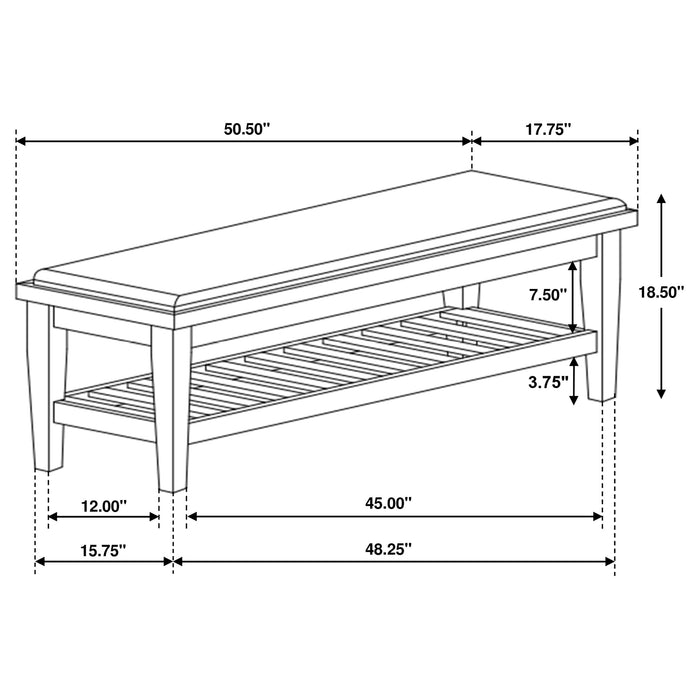 Five Star Furniture - Franco Bedroom Bench