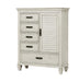 Five Star Furniture - Franco 5-drawer Door Chest Antique White image